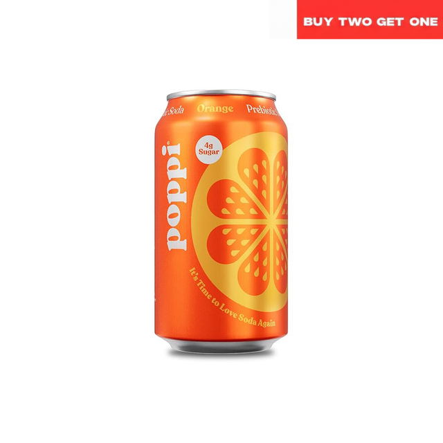Poppi Orange Prebiotic Soda (355ml) Ramadan Deal - Klouds