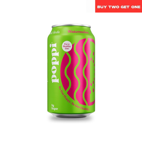Poppi Watermelon Prebiotic Soda (355ml) Ramadan Deal - Klouds