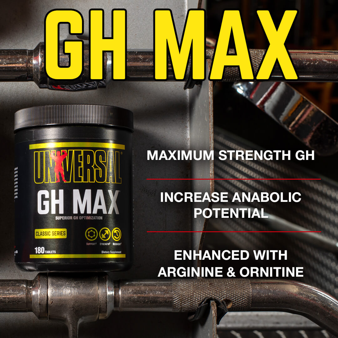 Universal Classic Series, GH Max, 180 Tablets