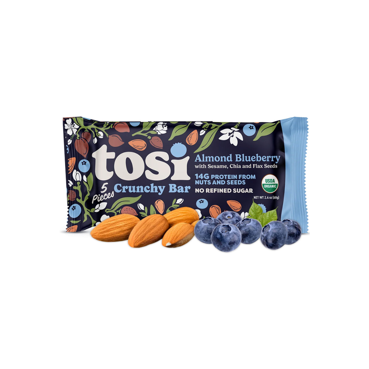 Tosi Crunchy Protein Bar 68g