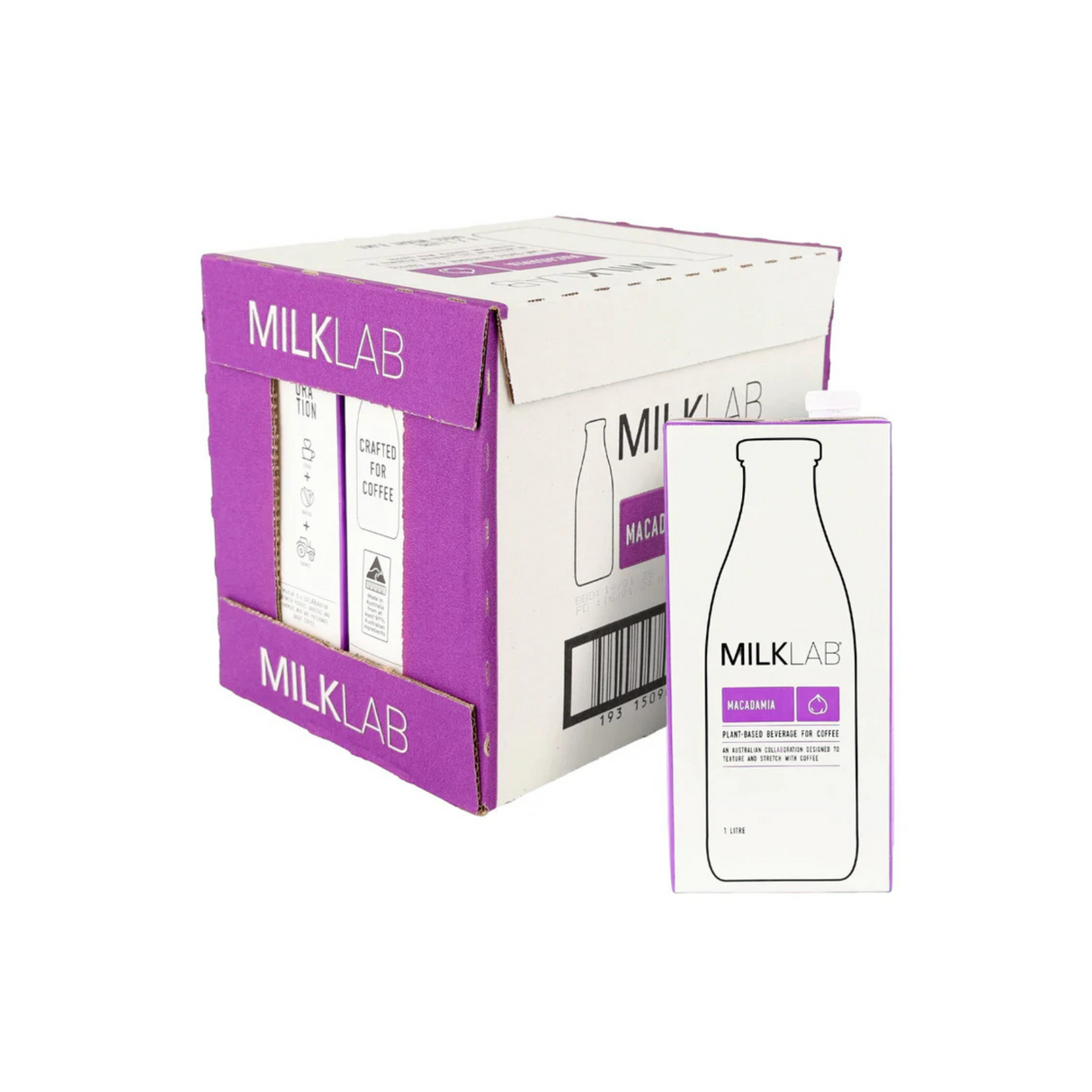 Milklab Milk  Various Plant-Based Flavours - 1L