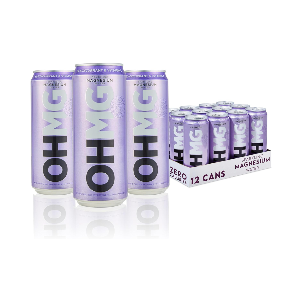 OHMG Magnesium Water Sparkling Relaxation Drink 330 ml