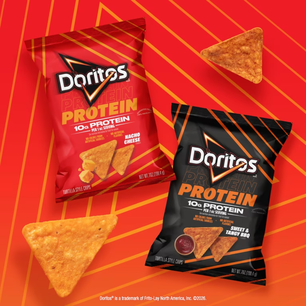 Doritos Protein Nacho Cheese 10g Tortilla Crunchy-️ Limited Edition