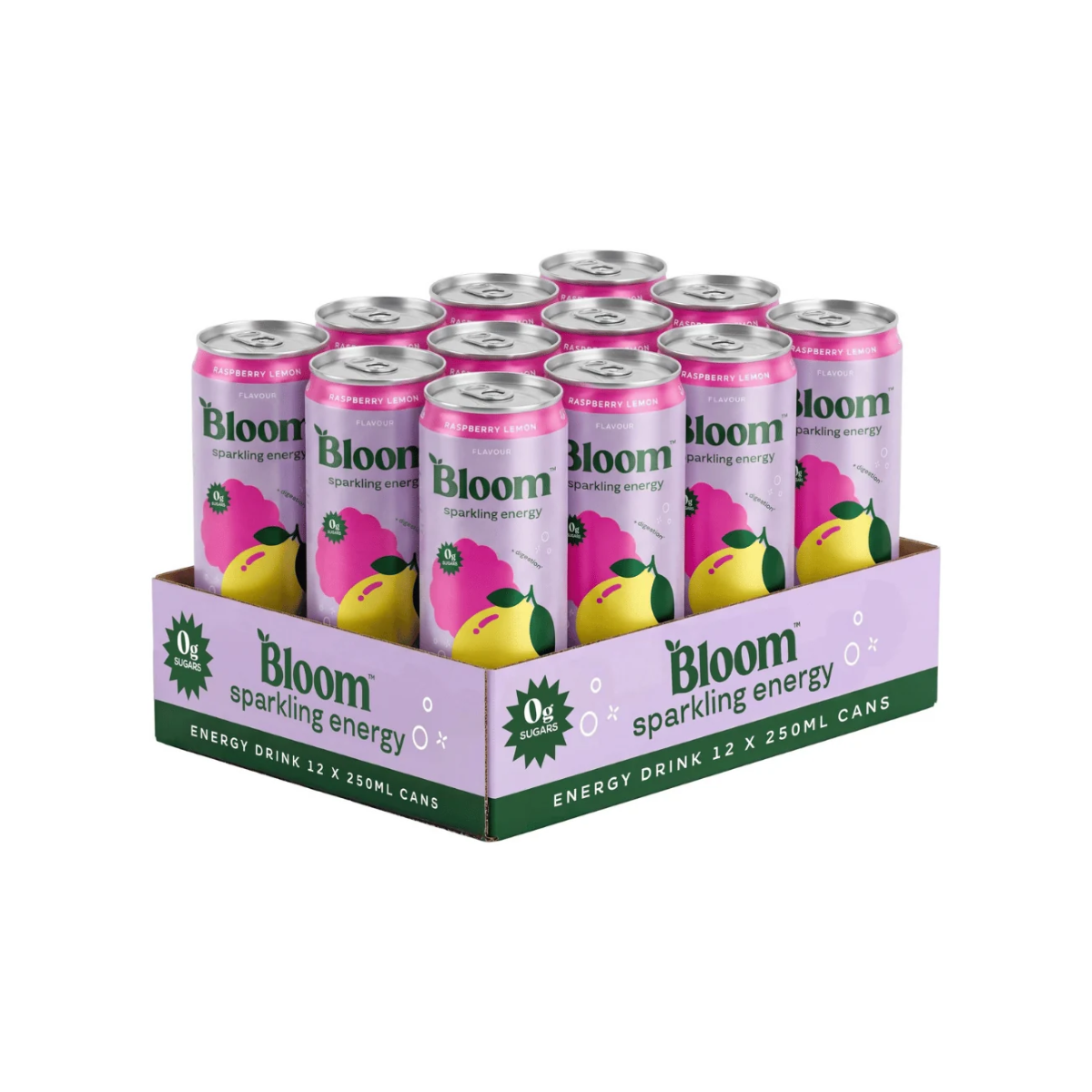 Bloom Sparkling Energy Drink 250ml