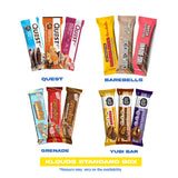 Klouds Standard Box Curated Protein Bars Variety Pack Box of 12