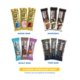 Klouds Elite Box Curated Best Protein Bars Collection Pack of 12