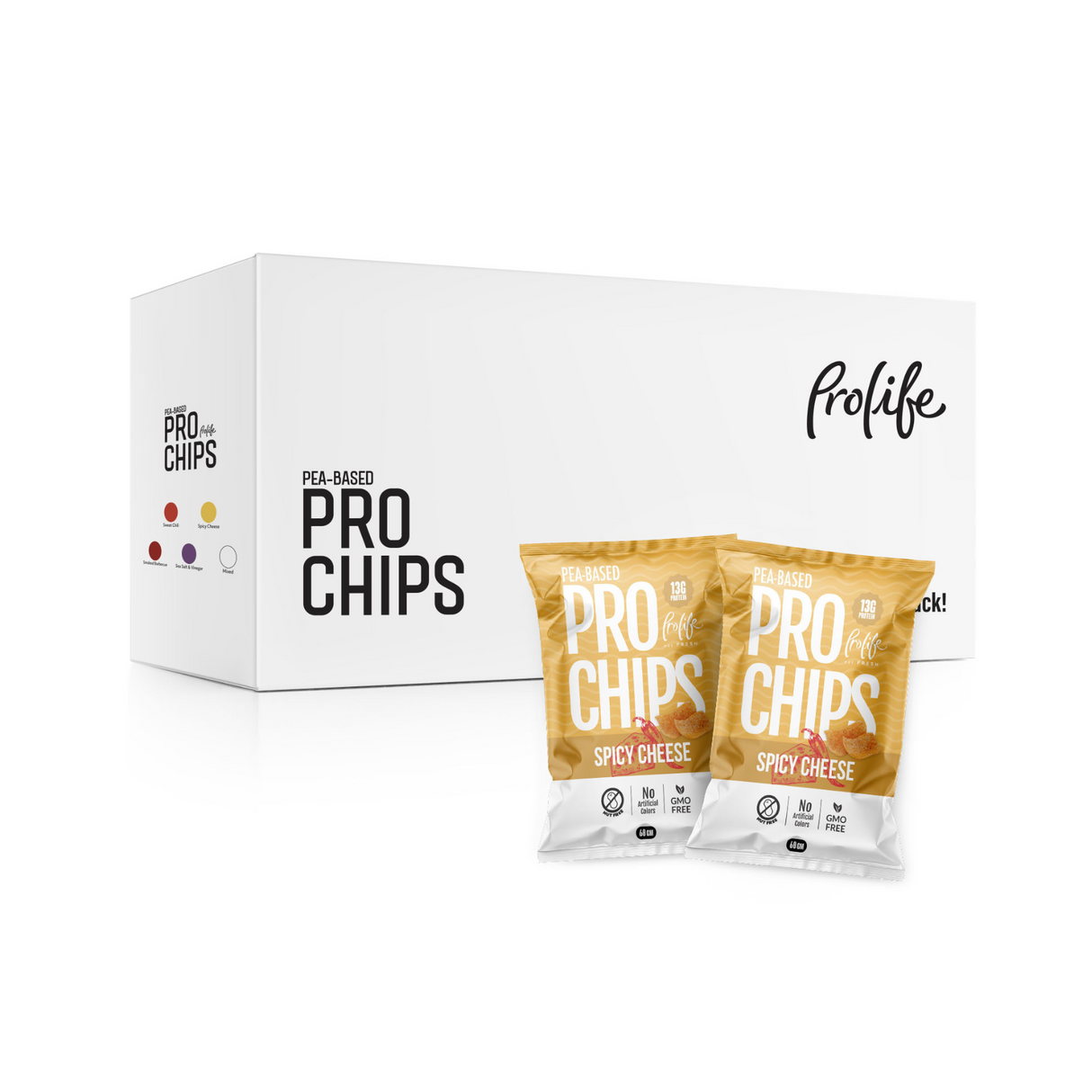 Pro Puffs Spicy Cheese Flavour 50g