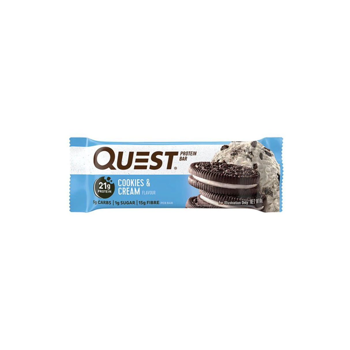 Quest Cookies & Cream Protein Bar
