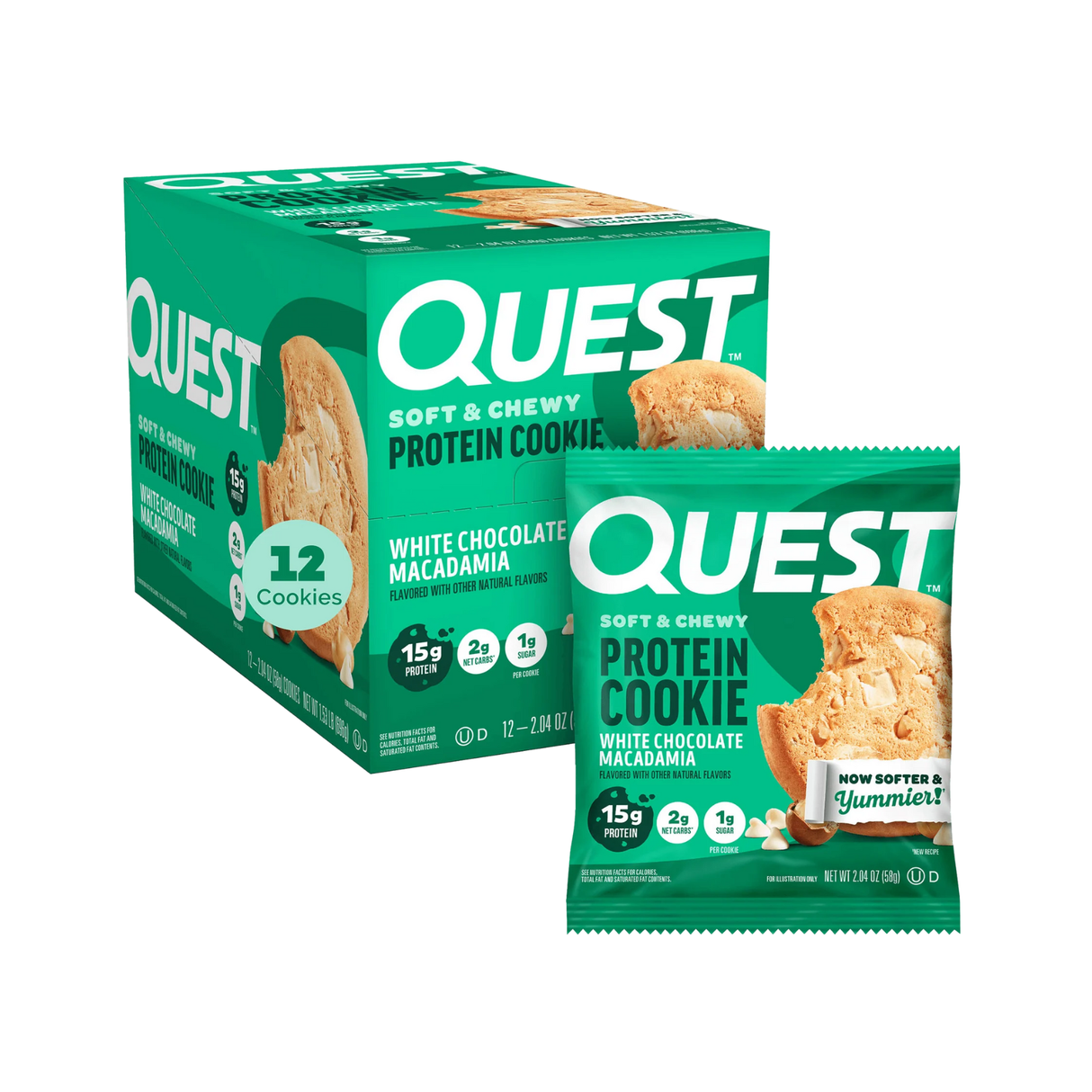 Quest Nutrition Protein Cookies 60g - Klouds