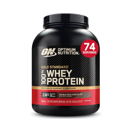 Optimum Nutrition (ON) Gold Standard 100% Whey Protein Powder 5lb