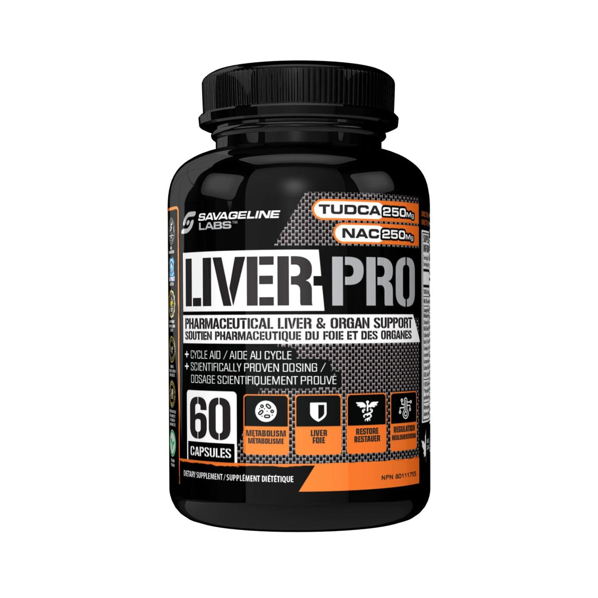 Savageline Labs  LIVER-PRO 60 Capsules
