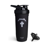 SmartShake Rockband Reforce Protein Shaker Bottle Metallica Master of Puppets 900 ml