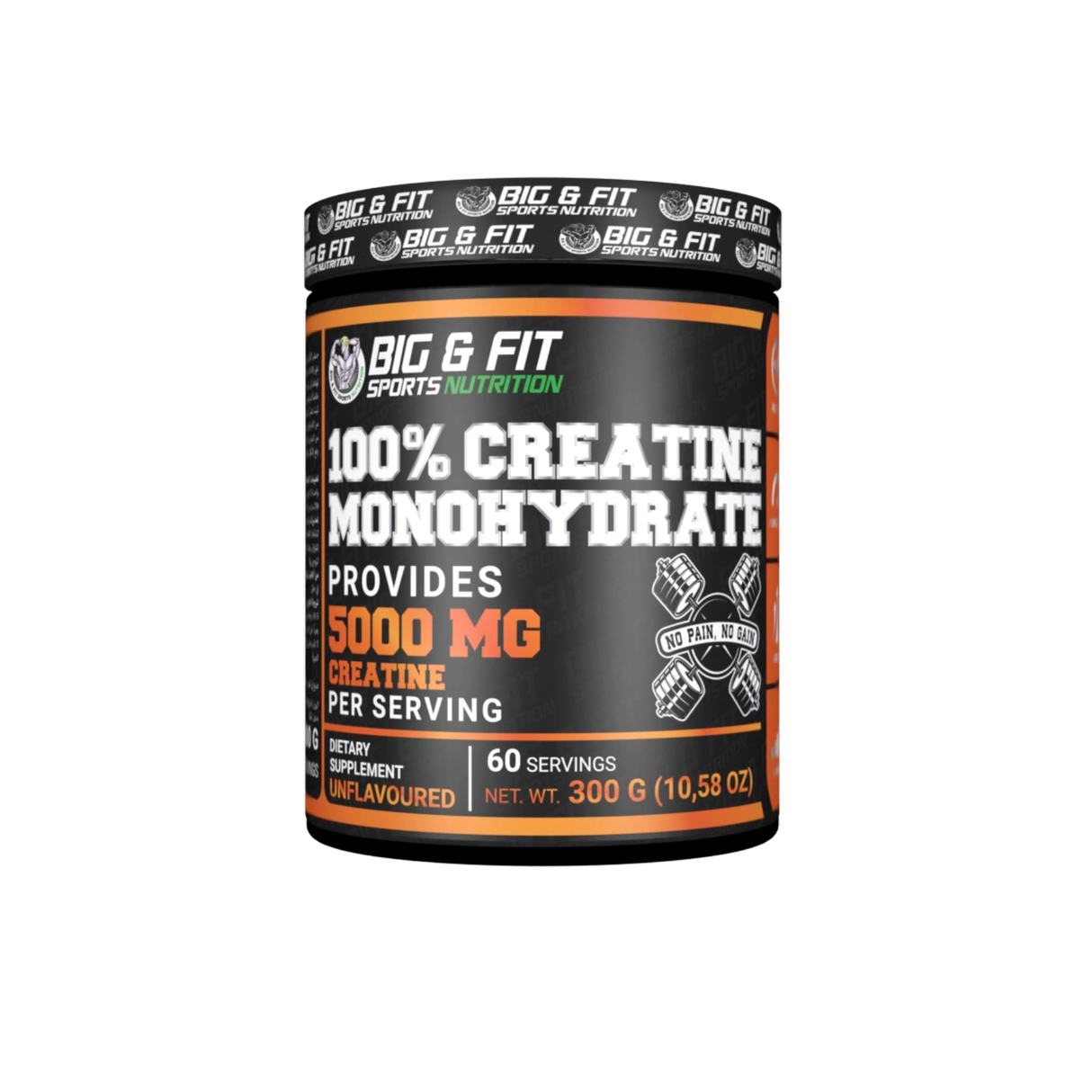Big & Fit Creatine Unflavored 300g