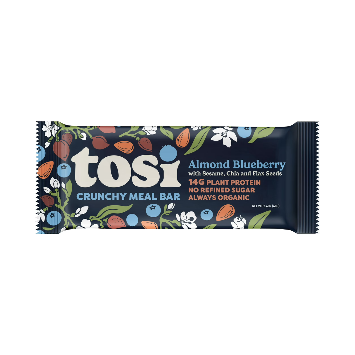 Tosi Crunchy Protein Bar 68g