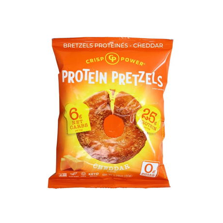 Crisp Power Protein Pretzels 50g