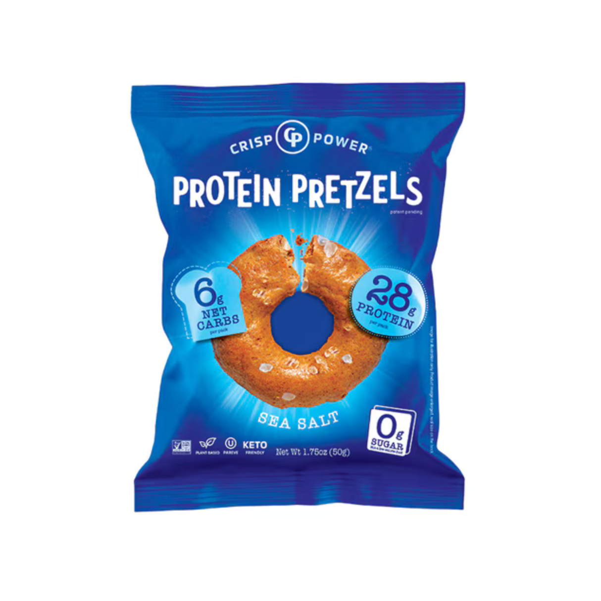 Crisp Power Protein Pretzels 50g