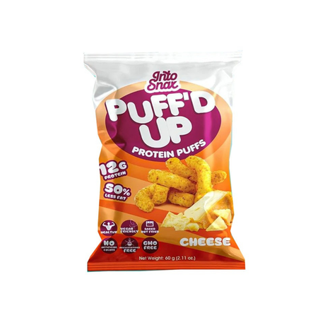 Into Snax Puffed Up Protein Puffs 60g