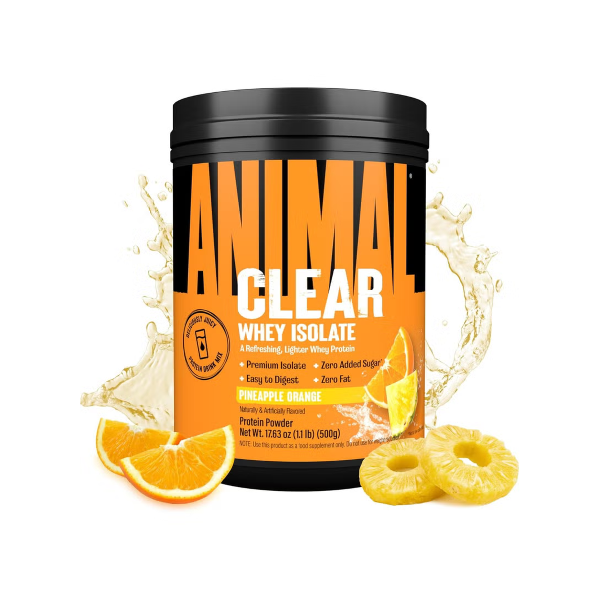 Animal Clear Whey Isolate Protein 500g – Klouds