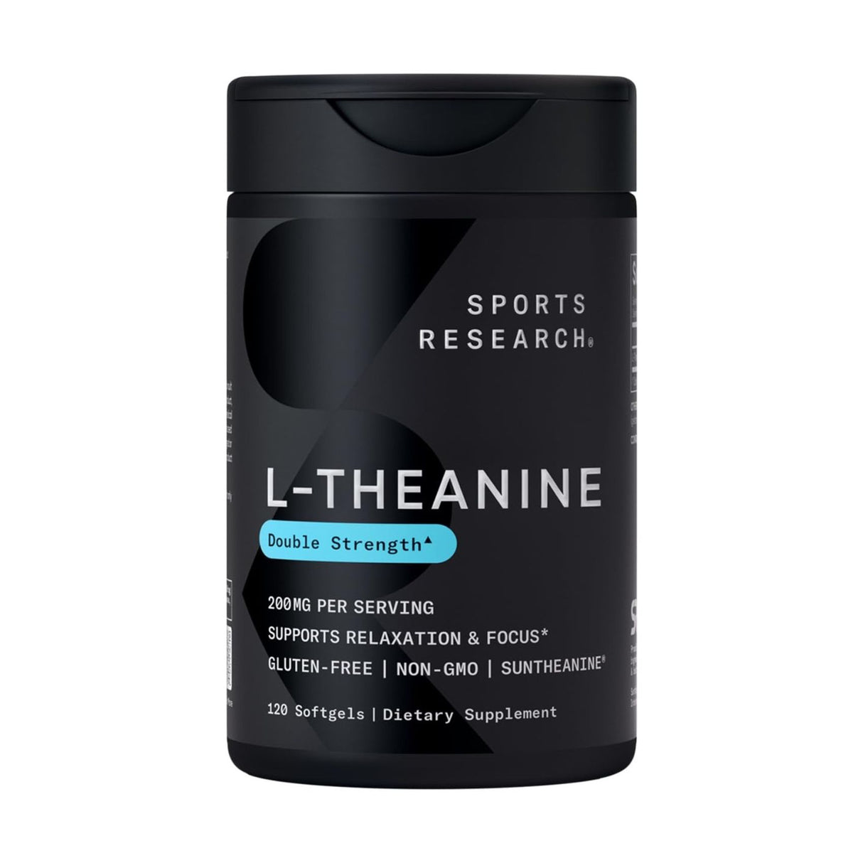Sports Research L-Theanine Suntheanine 200mg 60 softgels