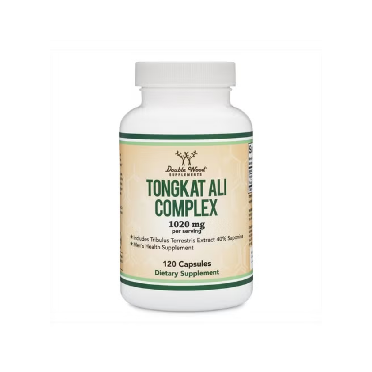 Double Wood Tongkat Ali Complex 1020 mg (120 Capsules)
