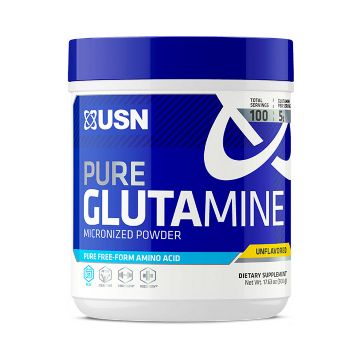 USN Pure Glutamine Unflavored 300 g