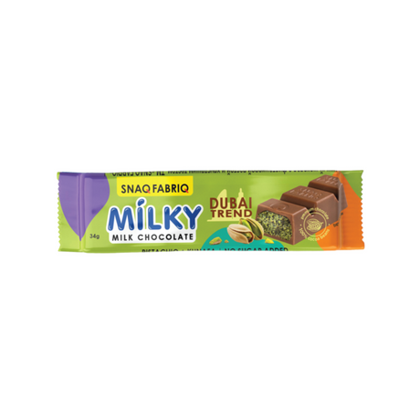 Snaq Fabriq Milky Chocolate Bar 34g