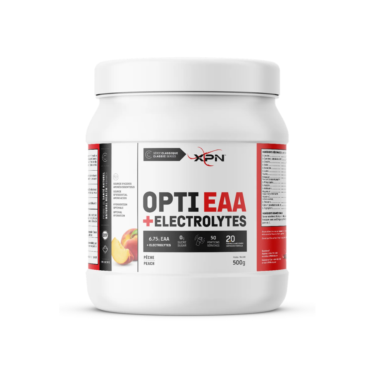XPN Opti EAA + Electrolytes Peach Flavor 500g