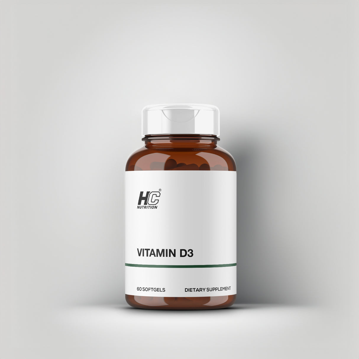 HC Nutrition Vitamin D3 | 60 Softgels