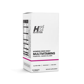 HC Nutrition Women’s Once Daily Multivitamin with Probiotics + Collagen | 72 Tablets - Klouds