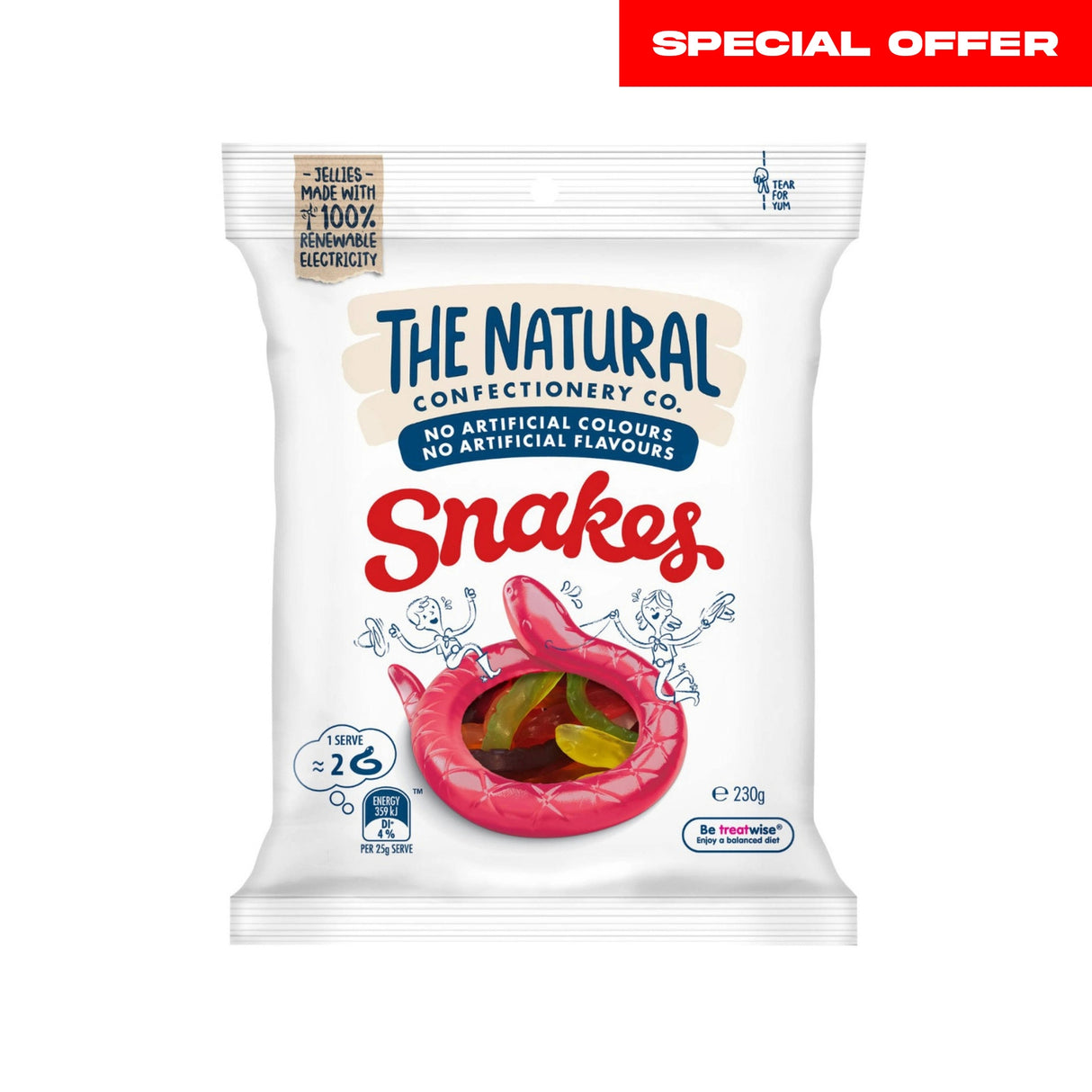 The Natural Confectionery Co. Snakes