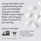 Sports Research Biotin 10000mcg 30 Veggie Softgel