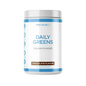 Revive Daily Greens Powder, Chocolate - 504g - Klouds