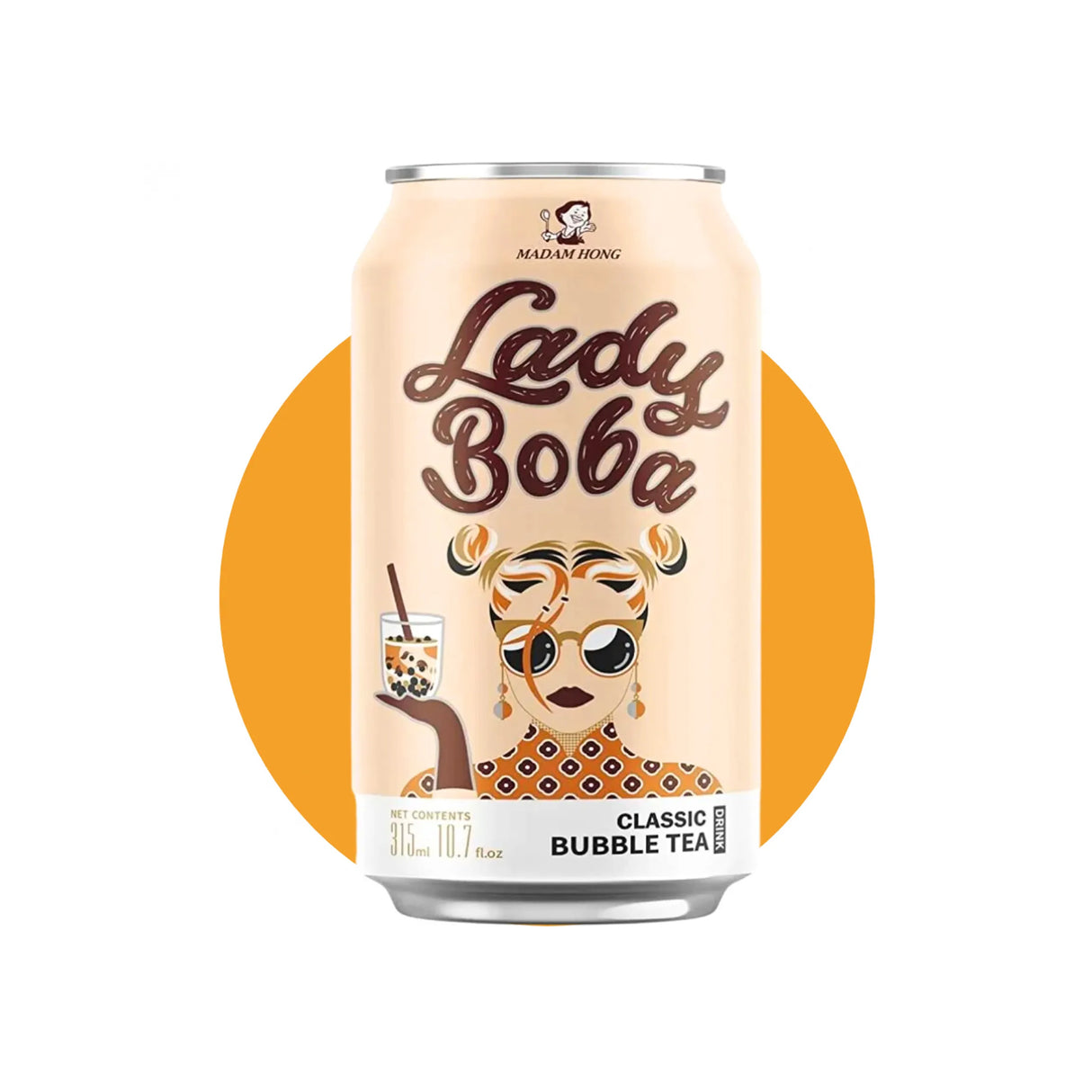 Lady Boba Classic Bubble Tea 315 ml