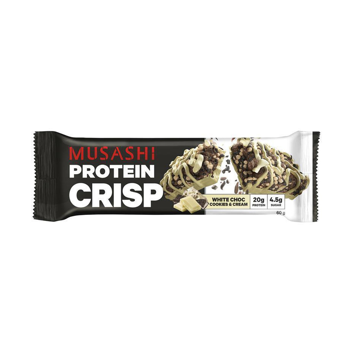 MUSASHI Protein Crisp Bar 60g