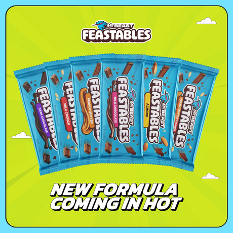 Feastables MrBeast Chocolate Bar Dark Chocolate (60g)