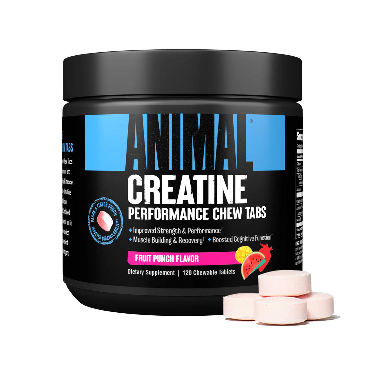 Universal Nutrition Animal Creatine Performance Chew Tabs 120