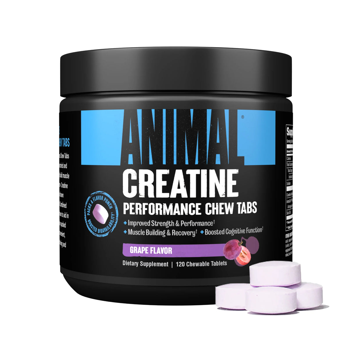 Universal Nutrition Animal Creatine Performance Chew Tabs 120