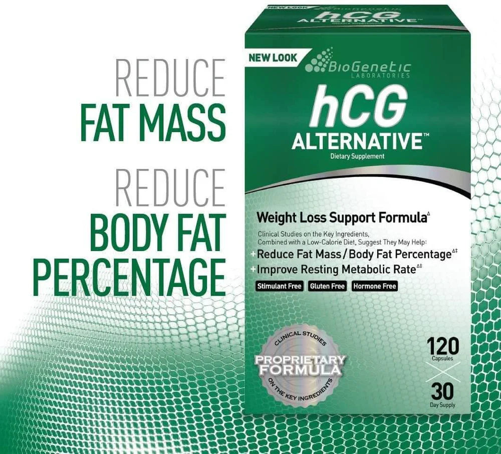 BioGenetic Lab - hCG ALTERNATIVE™ Weight Loss Pills 120 Caps