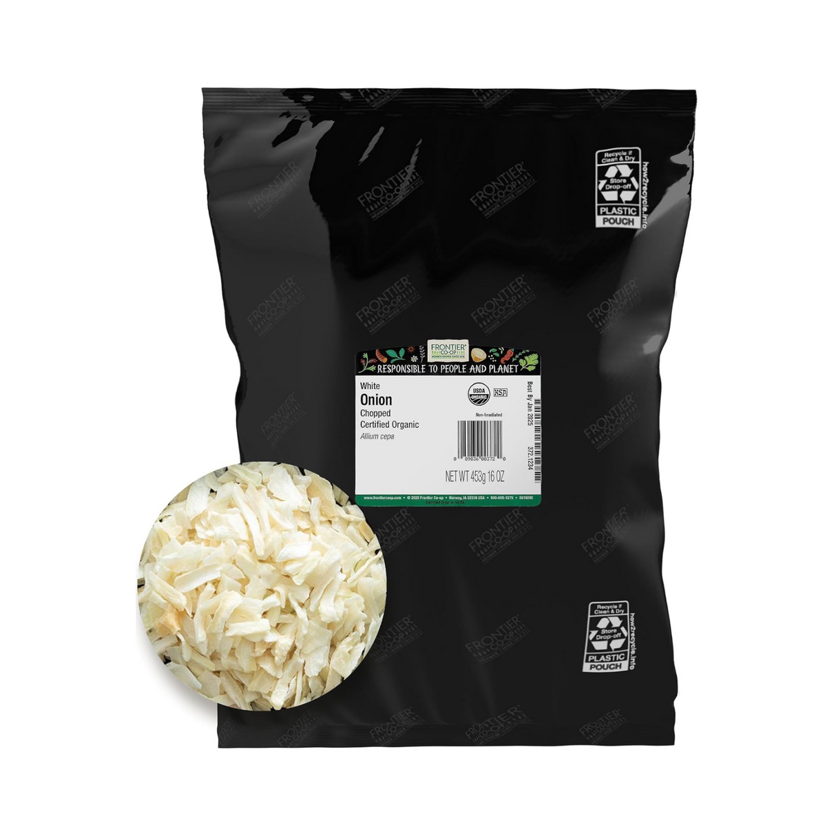 Frontier Co-op Toasted Onion Flakes 453 g