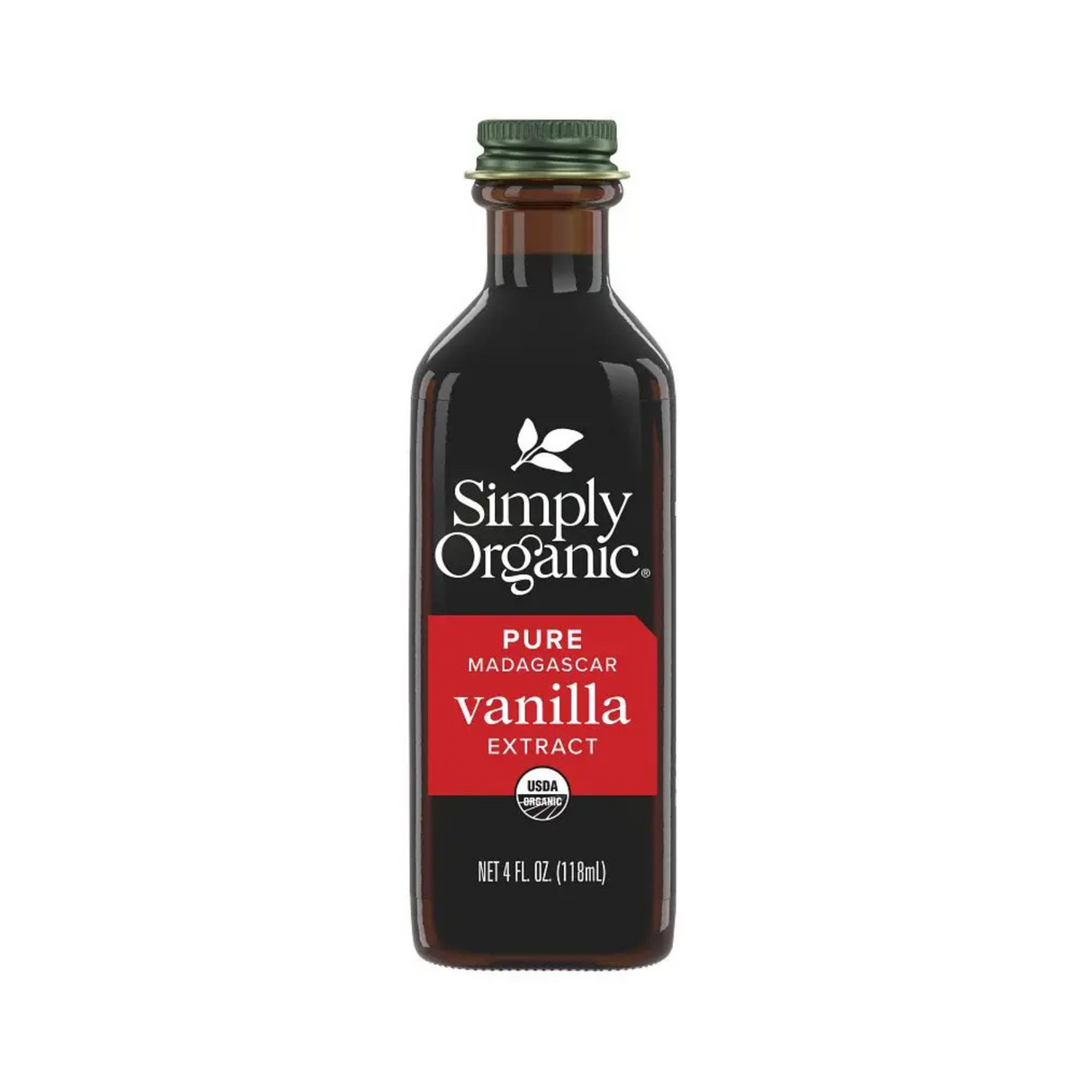 Simply Organic Pure Madagascar Vanilla Extract, 4 oz