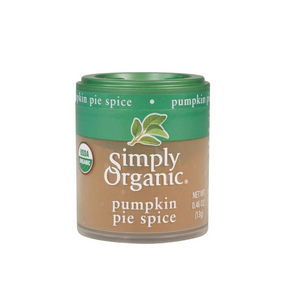 Simply Organic Pumpkin Pie Spice, Certified Organic 0.46 oz Ramadan Deal - Klouds
