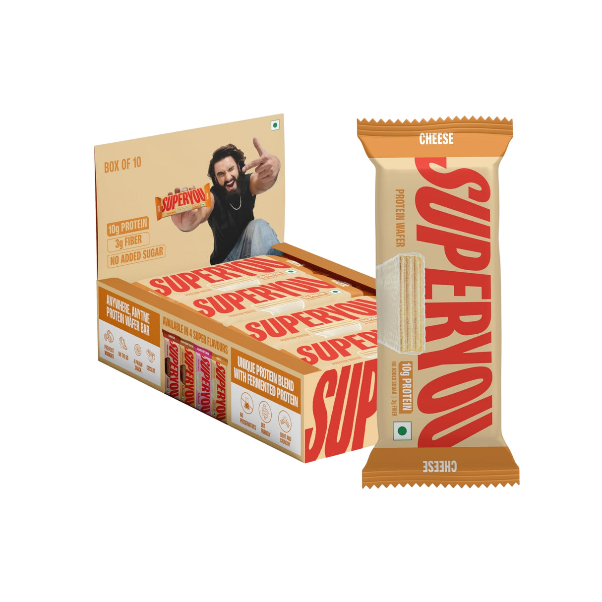 Super You Protein Wafer Crispy 40 g