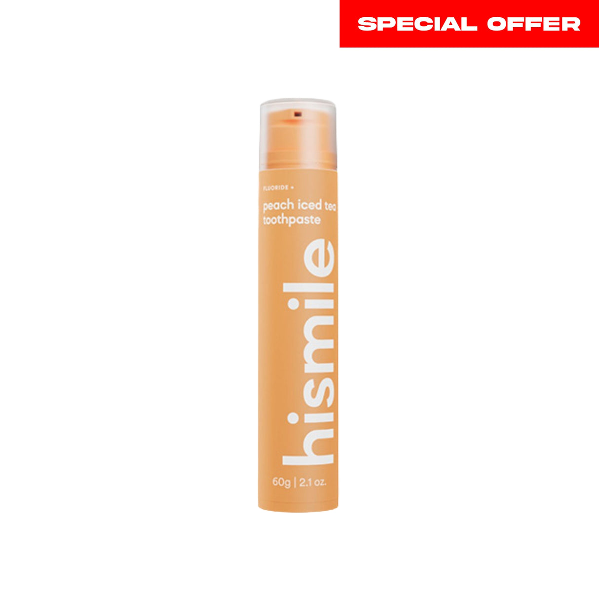 Hismile Peach Iced Tea Flavor Toothpaste