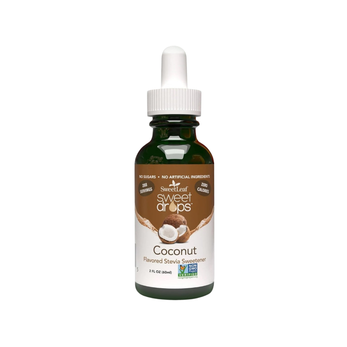 Sweet Leaf Coconut Stevia Drops 2 oz