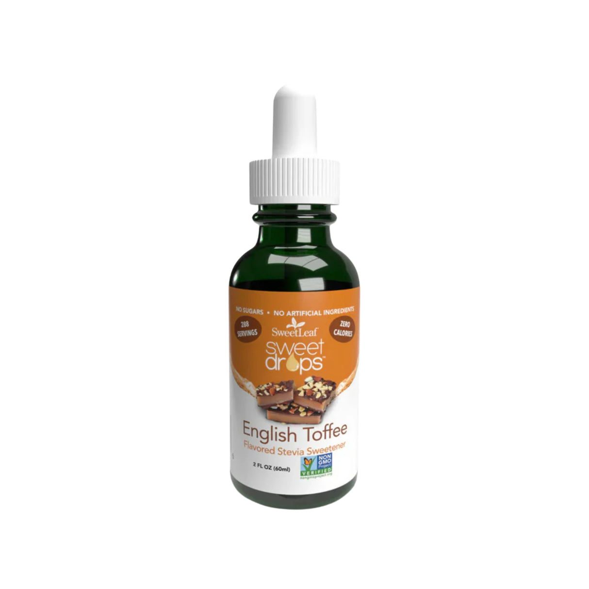 Sweet Leaf English Toffee Stevia Drops  2 oz