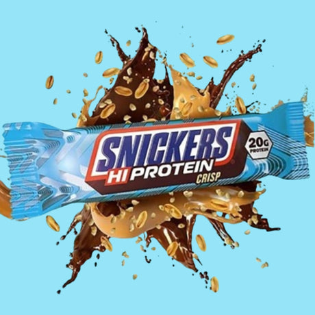 SNICKERS HI-PROTEIN BAR CRISP (Box of 12 Bars)