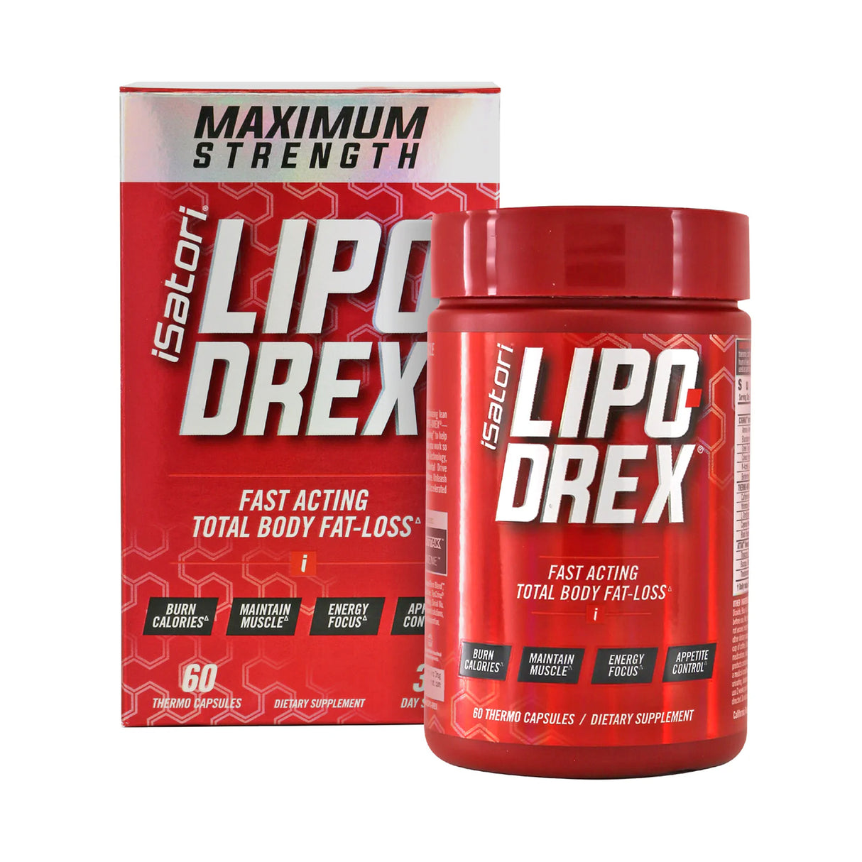 iSatori LIPO-DREX™ Total Body Fat Loss 60 Caps