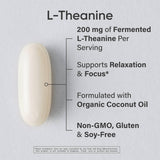 Sports Research L-Theanine Suntheanine 200mg 60 softgels
