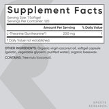 Sports Research L-Theanine Suntheanine 200mg 60 softgels
