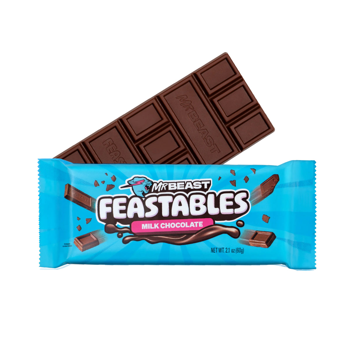 Feastables MrBeast Chocolate Bar Milk Chocolate (60g)